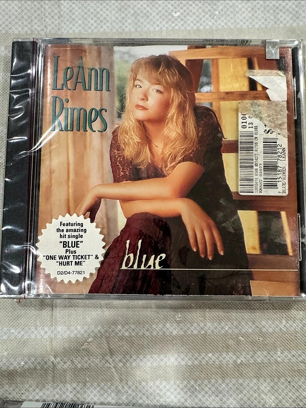 Curb Records Blue LeAnn Rimes CD Album